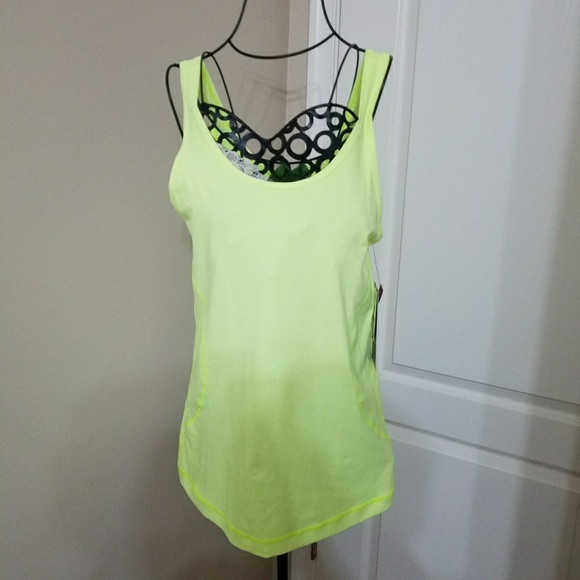 Zella Tops - Zella tank top NWT  Neon yellow